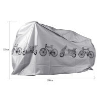 Cubierta Para Bicicleta 100x200cm Protección Solar Y De Polvo Para Todas Las Estaciones Cubierta De Lluvia Para Montañas Y Motocicletas - details 1