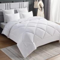 Relleno de Nordico Premium Blanco 150x220cm, 100% Poliéster, Fibra Ultra Suave de 250 g/m², Cubierta de Microfibra 90 gsm, Diseño Cuadrado Atemporal, Lavable, Fabricado en España - details 1