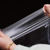 Delantal Tatuaje Desechable Para Adultos 25/50/100 Piezas Anti Polución Transparente Cubierta Limpia De Ropa Estéril Tipo De Delantal Sin Mangas Material PE - details 8