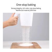 Taza De Escurridera De Harina Eléctrica De Acero Inoxidable 1L Herramienta De Pastelería Para Azúcar En Polvo Y Pasteles - details 10