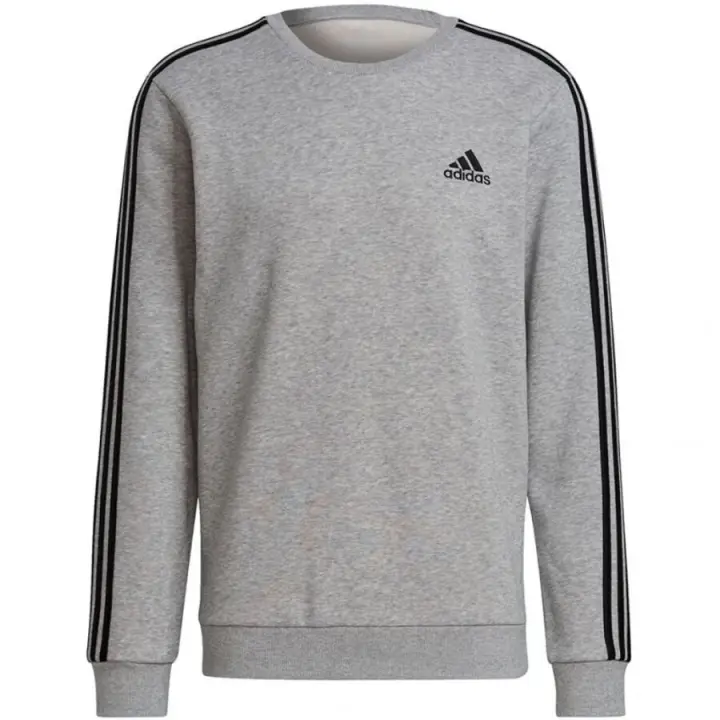 Adidas Essentials Sweatshirt M GK9110 – Sudadera de felpa para hombre, con tejido transpirable y ajuste cómodo para cualquier ocasión. - 1
