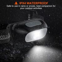 Lámpara Frontal Mini Recargable USB Con Sensor De Movimiento Corporal 5 Modos Impermeable Para Camping Y Actividades Al Aire Libre - details 3