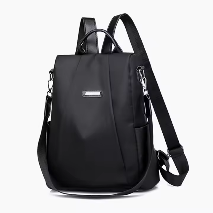 Nueva Mochila Multifuncional Para Mujeres Casual De Nylon Color Sólido Escolar Con Correa Desmontable Para Viajes Bolso De Hombro De Moda - 1