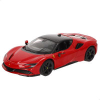 Burago - Maqueta Coche Ferrari, maqueta de coche a escala 1:18, con carrocería fiel al modelo original, interior de alta precisión, detalles de competición y pintura realista, ideal para coleccionistas y amantes del motor - details 6