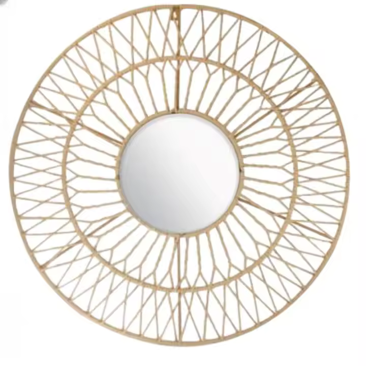 ARISE SHOP-Espejo de Pared Redondod,decorativos modernos para colgar en la pared, decoración de interiores, espejo de pared para hogar, cocina, dormitorio, sala de estar,50cm,70cm - 1