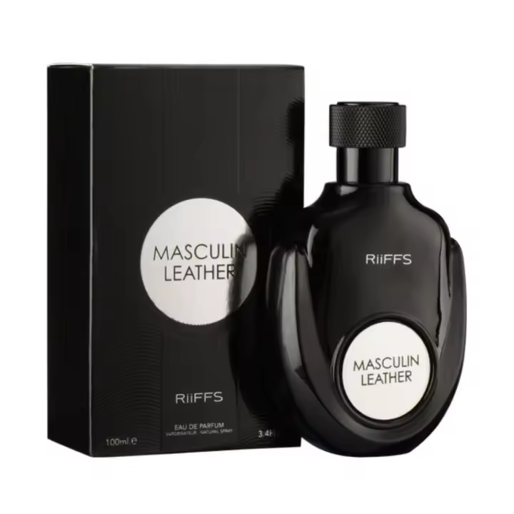 PERFUME ÁRABE MASCULIN LEATHER DE RIFFS EN TAMAÑO DE 100 ML - 1