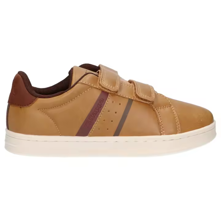 Zapatillas deporte de Niña y Niño KAPPA 311CFQW ALPHA 2V C16 YELLOW TAN-DK BROWN - 1