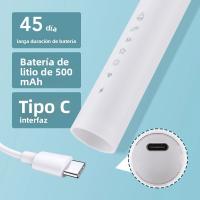 Cepillo De Dientes Eléctrico Sonic Recargable 6 Modos Electrónicos Con Cabezas De Reemplazo Impermeable Limpia Para Adultos - details 3