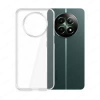 Funda + Protector Cristal Templado Opcional Para REALME 12 5G / 12X 5G Carcasa Forro Protector, Gel TPU Silicona Suave Flexible Mate, Color Negro, Ajuste Perfecto, Acceso Conectores Carga Auriculares, Meloenvias mle18 - details 1