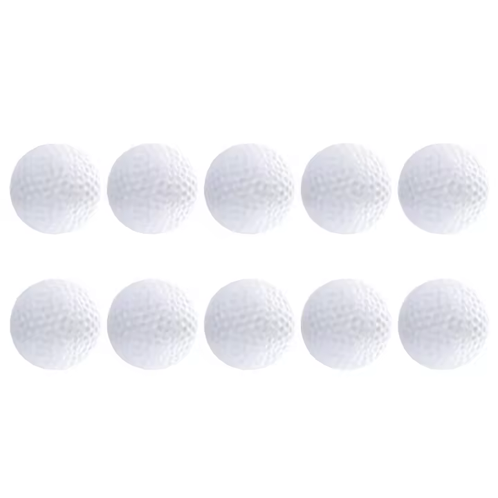 10 Pcs Bolas De Golf Para Principiantes Juguetes Accesorios Pequeñas Para Uso Exterior E Interior - 1
