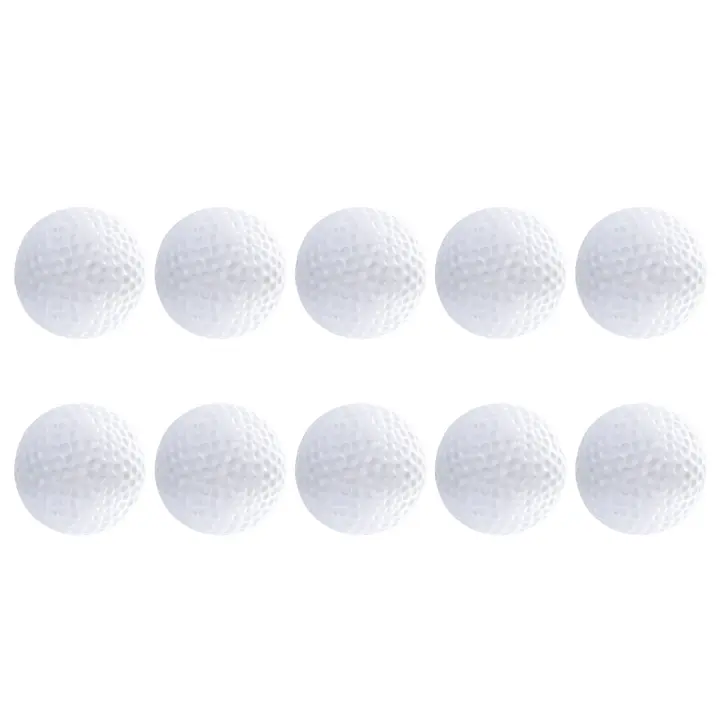 10 Pcs Bolas De Golf Para Principiantes Juguetes Accesorios Pequeñas Para Uso Exterior E Interior - 1
