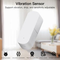 Sensor De Vibración Inteligente Zigbee MOES Notificación De Alarmas De Movimiento En Tiempo Real Con Registros Históricos Para Hogar Inteligente Compatible Con Tuya - details 2