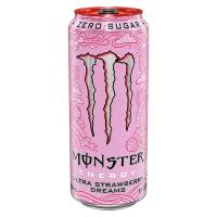 MONSTER ULTRA STRAWBERRY Sabor fresa - Latas 500ml- Pack 12 unidades - details 0
