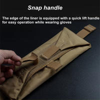Bolsa De Cinturón Individual De Primeros Auxilios Trauma Pouch EDC Para Airsoft Y Chalecos De Porta Placas Color Negro/Marrón De Camuflaje/Ranger Verde - details 14