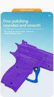 Pistola De Burbujas Manual Para Niños Juego De Exterior Para Fiestas Cumpleaños No Incluye Líquido Para Burbujas - details 4