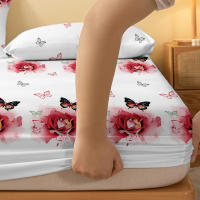 Edredón De Cama Con Estampado De Flores Y Mariposas Para Hombres Y Mujeres Estilo Sencillo Y Moda Para Todas Las Estaciones Material Poliéster 100% - details 4