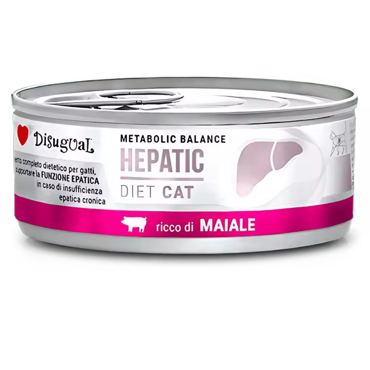 Disugual Diet Gato Hepatic Cerdo 85g – Comida Húmeda para Soporte Hepático - 1