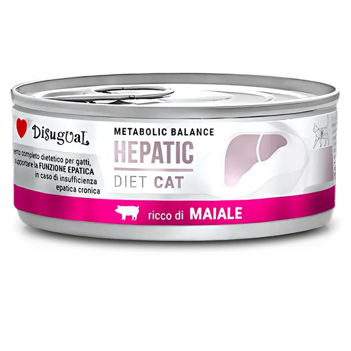 Disugual Diet Gato Hepatic Cerdo 85g – Comida Húmeda para Soporte Hepático - 1