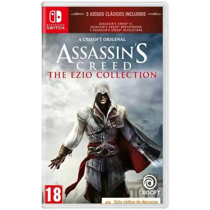 ASSASSIN'S CREED EZIO COLLECTION (A.CREED II/HERMANDAD/REVELATIONS) Juego DIGITAL para Consola Nintendo SWITCH - 1