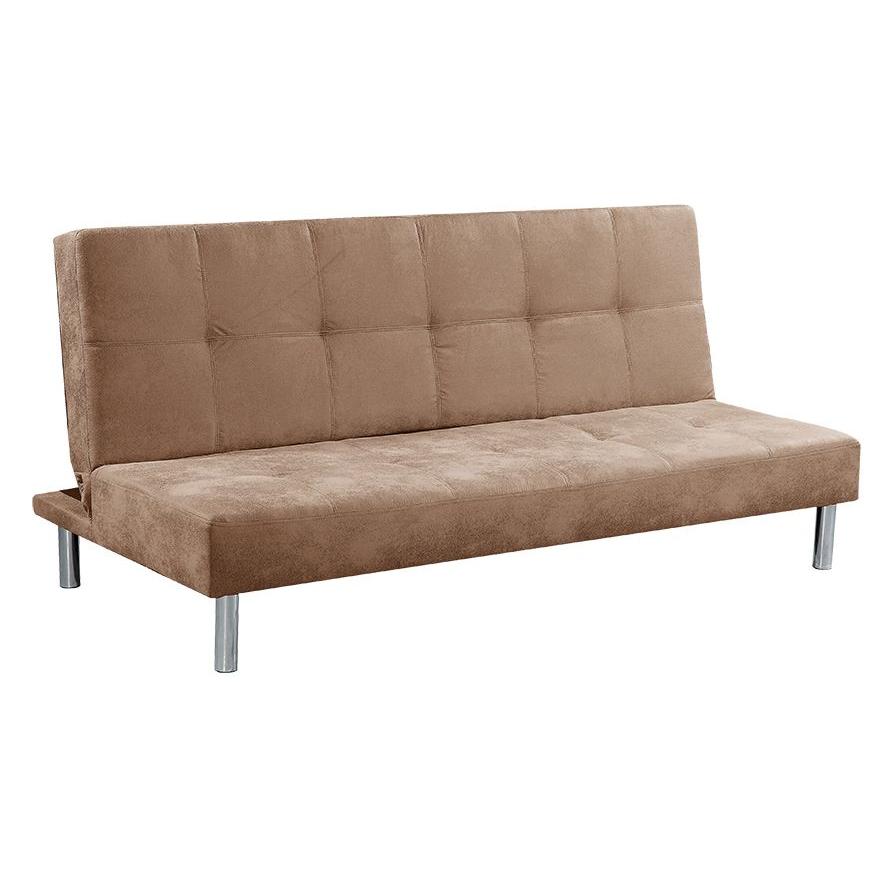 Sofá cama modelo Beisbol tapizado en tela Nolia. Disponible en varios colores