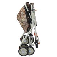Mobiclinic® Carro de la compra con asiento Andador plegable Coliseo Monomando Acero Respaldo y Asiento acolchado Marca Española Sistema de frenado con Bolsa de la compra Ruedas 360º - details 2
