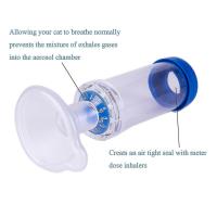 Cámara espaciadora para inhalador de aerosol para perros y Gatos: Ayuda respiratoria para el asma felino - details 1