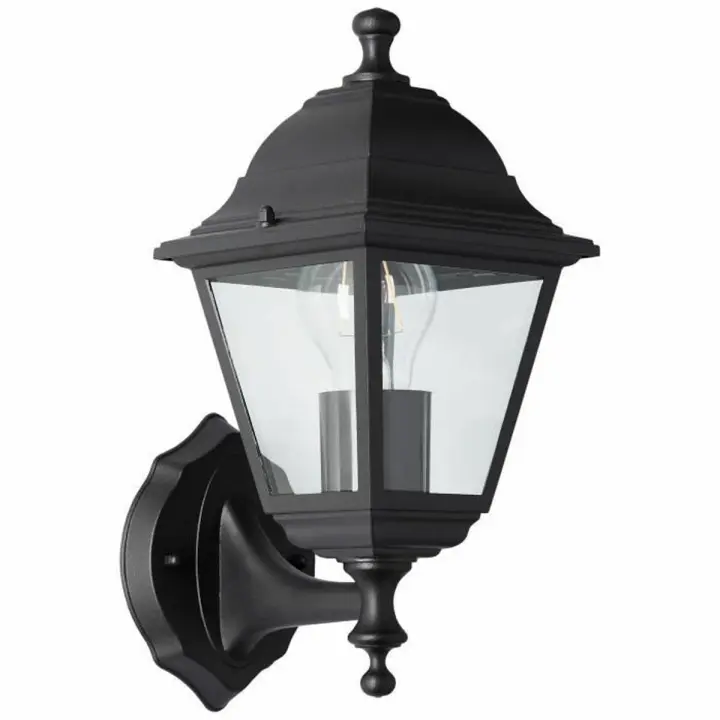 Aplique de Pared Brilliant Nissie E27 60 W Negro - 1