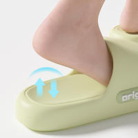 Zapatillas De Plataforma Gruesa Para Mujer EVA No Esmeriladas Antideslizantes Para Playa Cómodas Con Suela Suave Para Interior Estilo Nube - details 4