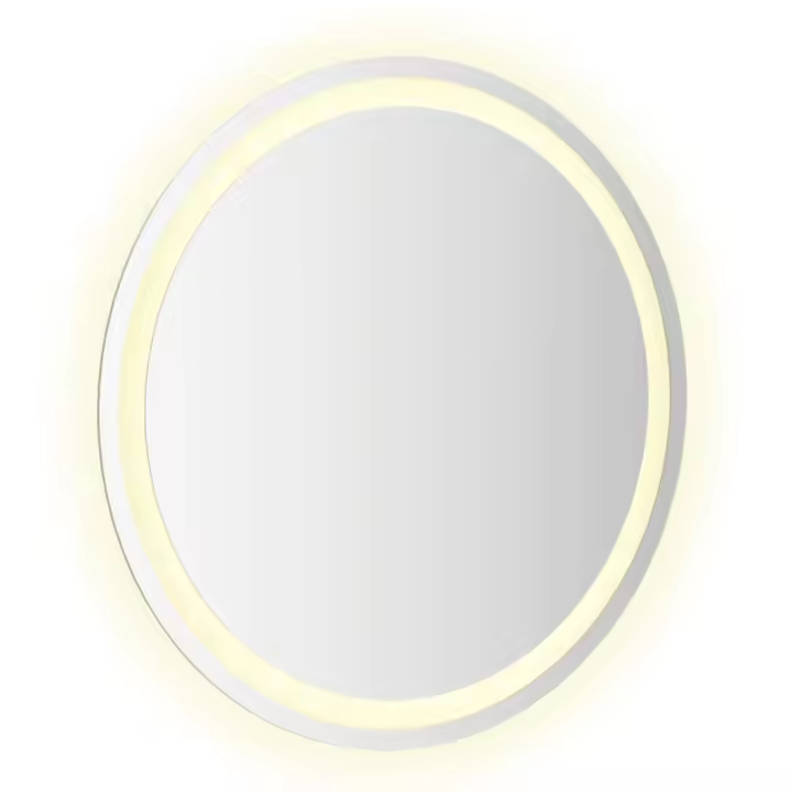 Espejo bañoEspejo de Baño LED Redondo 60 Cm - Luces LED - Protección IP65 - Interfaz USB - 1