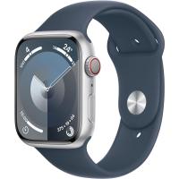 Apple Watch Series 9 GPS Celular 45 mm Ca Sier Correa deportiva de aluminio Blue Storm S/M - details 0