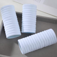 50/100pcs Cinturones Para El Cabello Negros Elásticos Para Mujeres Y Niñas Amarre De Goma Para Cola De Caballo Accesorio De Pelo - details 4