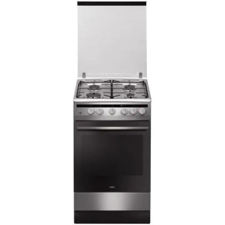 Amica 57GGH5.43HZpMsN(Xx) Cocina independiente Gas Encimera de gas Plata A - 1