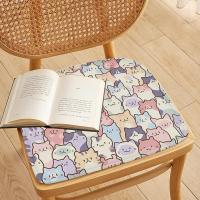 Cojín De Silla De Oficina Y Coche Con Diseño De Gatos Lindos Y Divertidos 45x45cm Almohada De Sofa Transpirable Y Cómoda Para Decoración Tatami - details 8