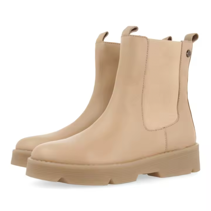 Botines Nude Estilo Chelsea con Elástico para Niña KIKUYU - Gioseppo - 1