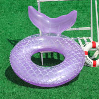 Flotadores De Piscina Para Niños Forma De Sirena Entrenador Inteligente De Natación Flotadores Inflables Para Bebés Y Niños Pequeños - details 0