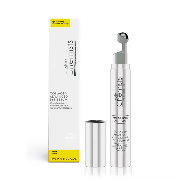 skinChemists Sérum de Ojos Antiedad en Roll-On con Colágeno 15ml - 1