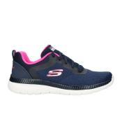 Skechers Bountiful - Zapatillas Marino/Rosa Mujer con Memory Foam de Alta Comodidad - details 0