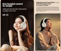 TEISCHE ND09 Auriculares inalámbricos de Bluetooth Cascos auriculares de diadema supraaurales wireless over ear Cascos auriculares bluetooth de diadema con cancelación de ruido Cascos de sonido estéreo y bajo potente con duración 40H y 3 niveles de ajuste - details 5