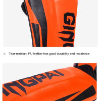 Kickboxing-espinilleras de boxeo para artes marciales, Protector de piernas para Muay Thai, Sanda Wushu, protectores de tobillo para Taekwondo - details 3