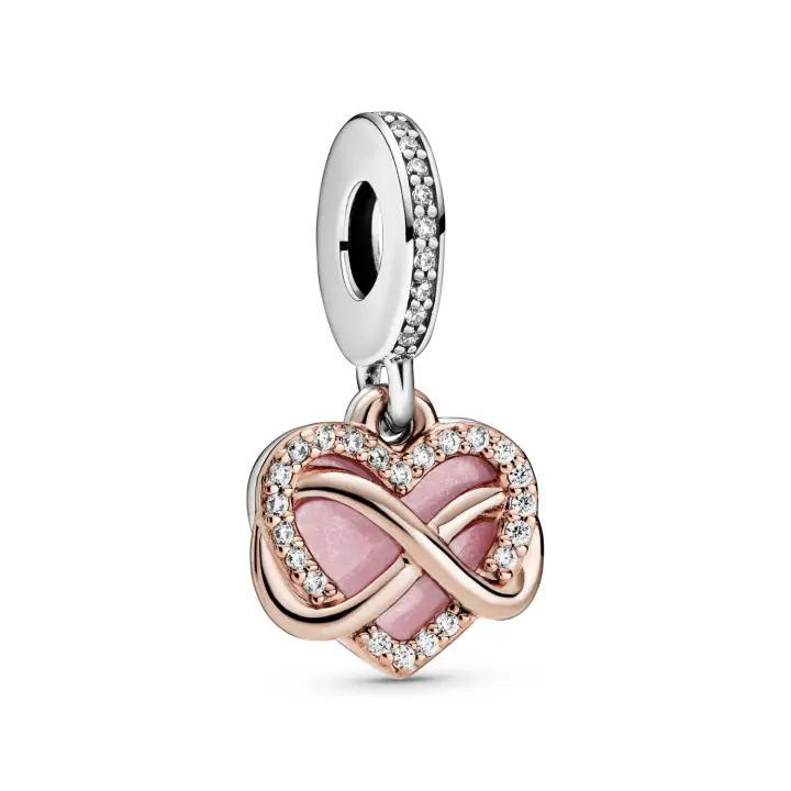 Abalorio Pandora 788878C01 Corazón Infinito. - 1