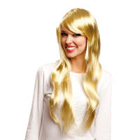 Peluca Fashion Larga Rubia para complementar disfraces - Marca My other me fun Company - details 2