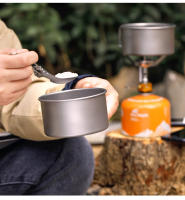 Tiartisan Tazón De Titanio Ultra-ligero Plegable Portátil Para Exteriores Camping Picnic Contenedor De Alimentos Con Bolso De Malla - details 5