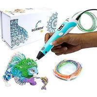 3d Printing Pen With Display Includes 3d Pen, 3 Starter Colors Of Pla Filament, Stencil Book  Projec - details 5