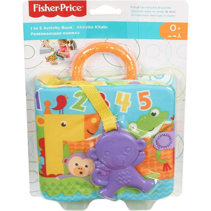 Fisher-Price Libro activity bebé, Mattel FGJ40 - 1