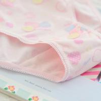 Conjunto De 6 Braguitas Para Bebé Niñas Con Estampado De Flores Y Corazones En Algodón Suave Y Finas Braguitas Cómodas Para Niños De 2-12 Años - details 8