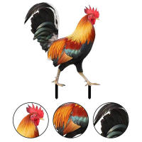 Estatua De Gallo Para Jardín Pato Figura De Pollo Decorativa Al Aire Libre Resistente Al Clima Para Patio Jardín Hogar - details 3