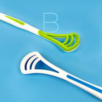 Cepillo De Higiene Oral Reutilizable Para Limpieza Del Lenguaje Y Frescura De La Boca 1PC Doble Uso Limpieza De Salud Dental - details 5