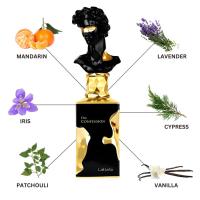 Lattafa His Confession Eau de Parfum 100ml – Perfume Árabe Masculino con Notas Dulces, Amaderadas y Especiadas – Fragancia Intensa y Moderna de Larga Duración - details 0