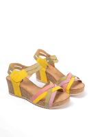 Lyla Wang Sandalias mujer de Cuña Multicolor y plataforma  para verano - details 2