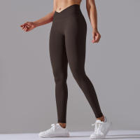 Leggings De Yoga Para Mujer Cintura Alta Levantamiento De Caderas Gimnasio Sin Costuras Pantalones De Deporte Fitness Running - details 86